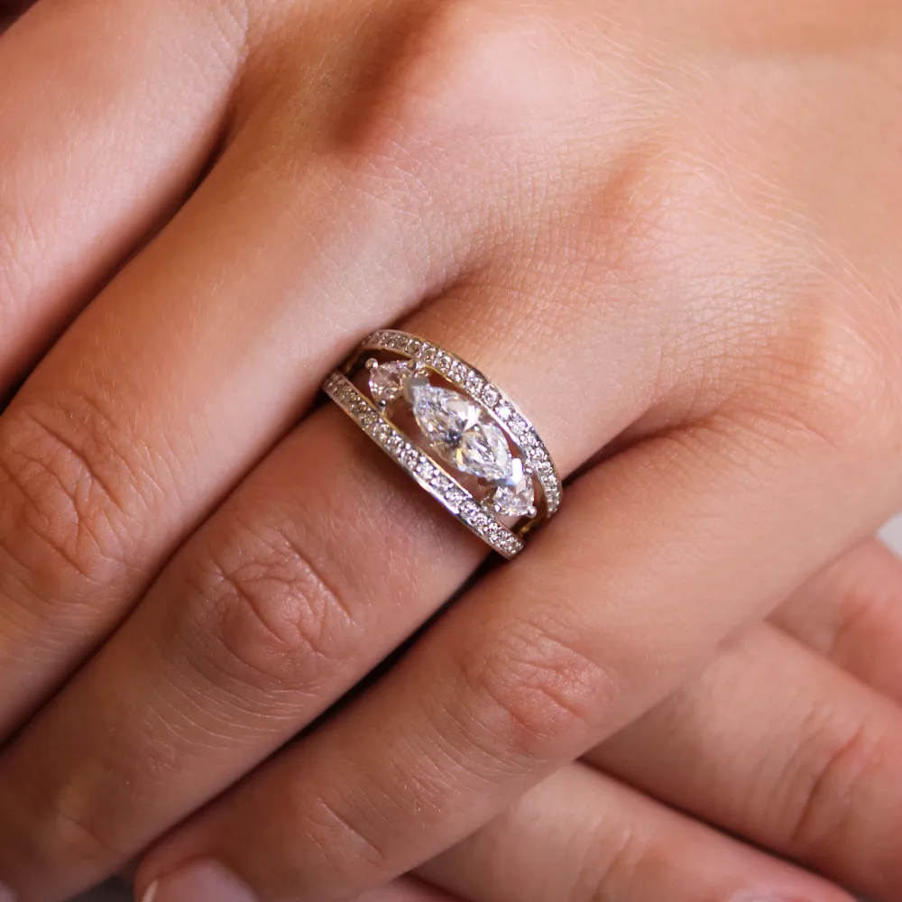 Tru-Diamonds Marquise Ring sold by Tru Diamonds product image thumbnail 2