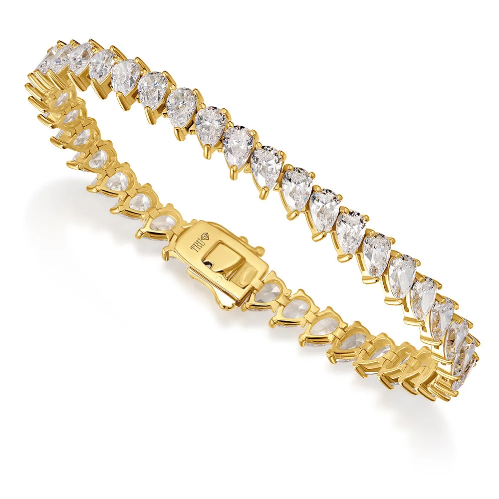 Aurora Pear Cut Bracelet sold by Tru Diamonds