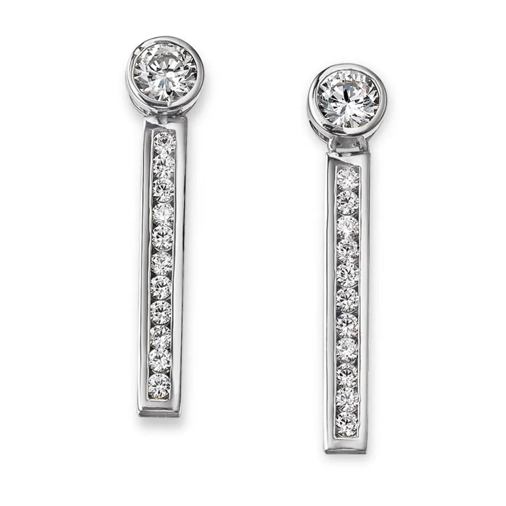 Unique Pendulum Earrings sold by Tru Diamonds product image thumbnail 2