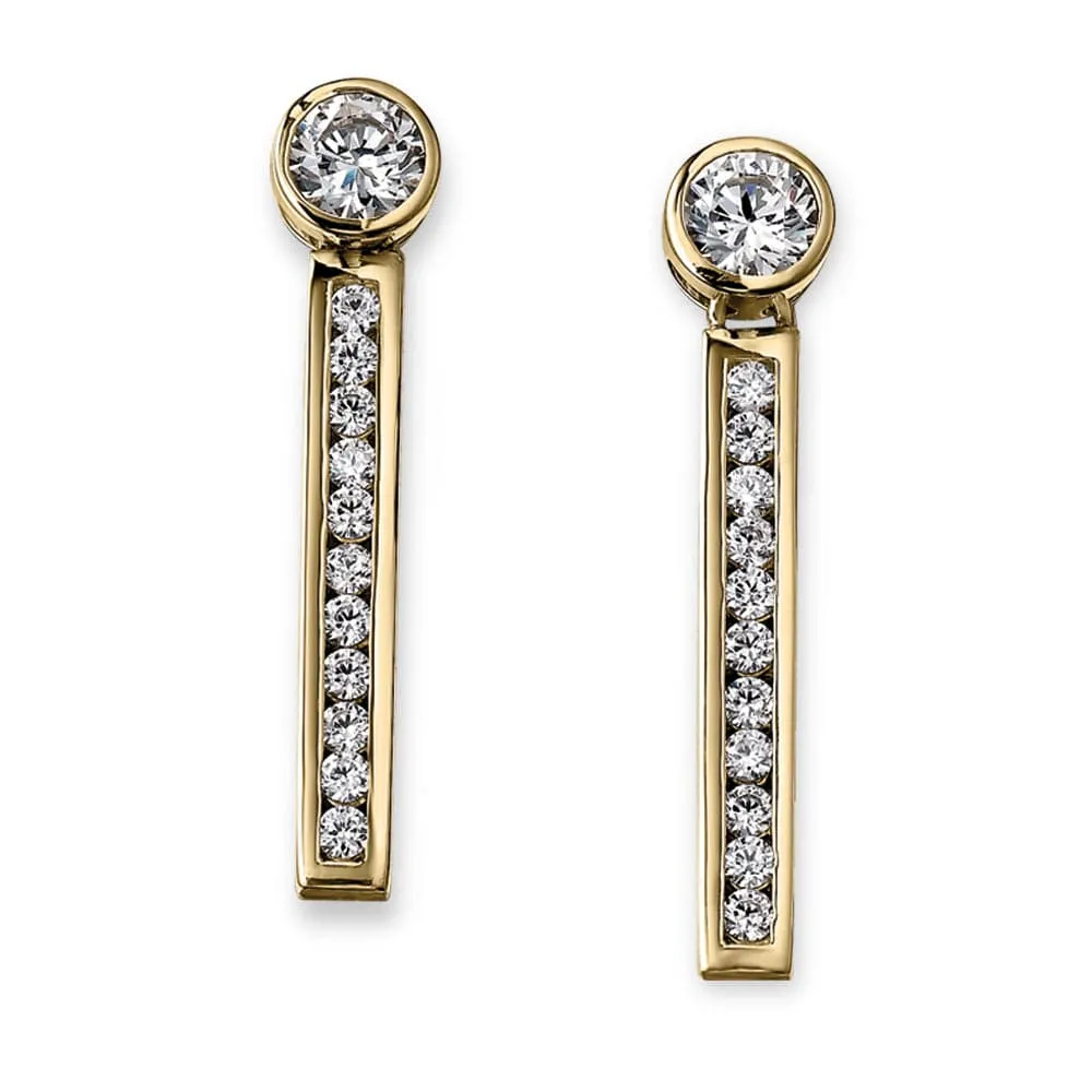 Unique Pendulum Earrings sold by Tru Diamonds
