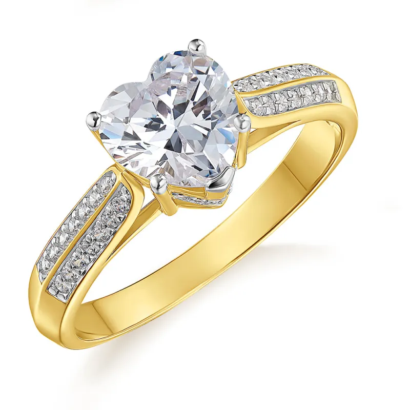 2.25 Carat Accolade Heart Ring sold by Tru Diamonds