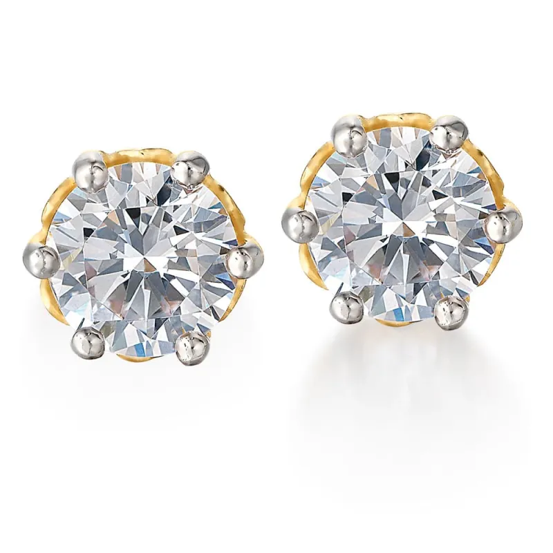 1 Carat Tulip Stud Earrings sold by Tru Diamonds