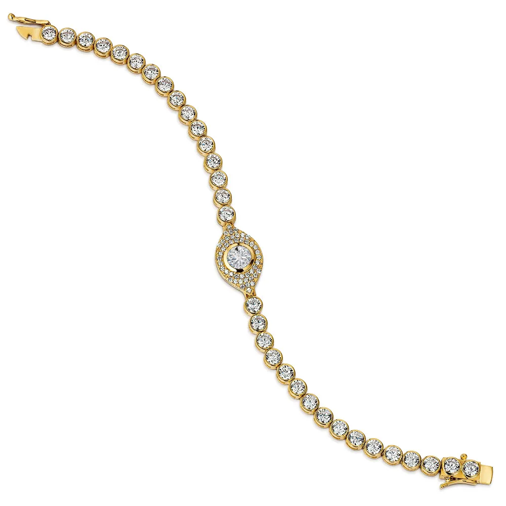 Tru-Diamonds Pavé Tennis Bracelet sold by Tru Diamonds product image thumbnail 3