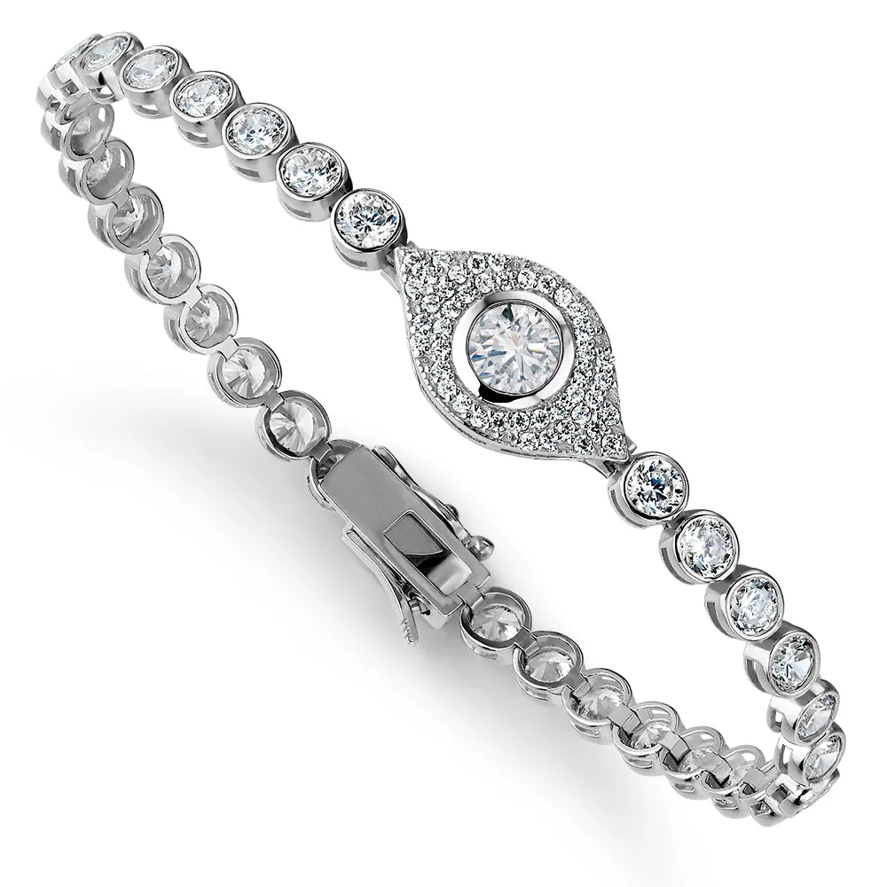 Tru-Diamonds Pavé Tennis Bracelet sold by Tru Diamonds product image thumbnail 4