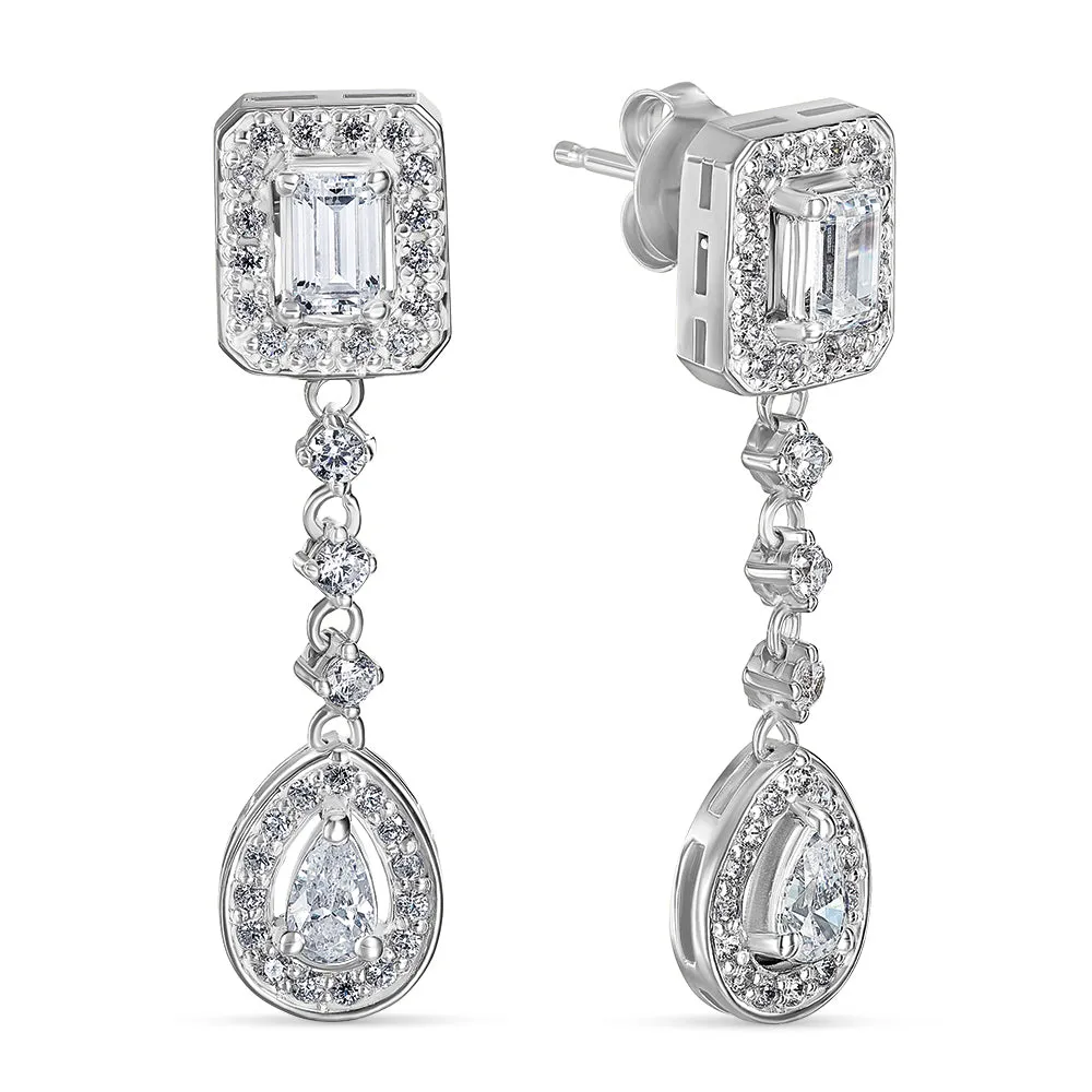 Antique Cascade Drop Earrings sold by Tru Diamonds product image thumbnail 3