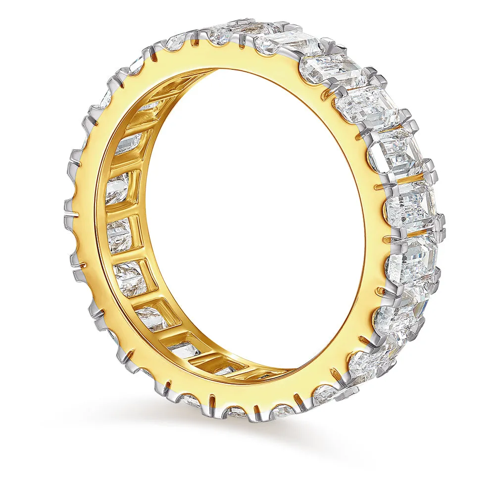 Emerald Cut Eternity Ring sold by Tru Diamonds product image thumbnail 3