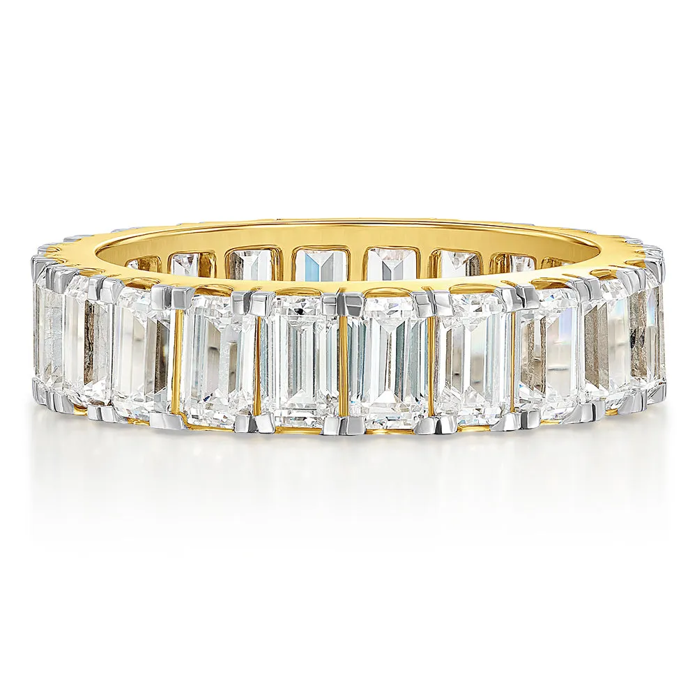 Emerald Cut Eternity Ring sold by Tru Diamonds product image thumbnail 4