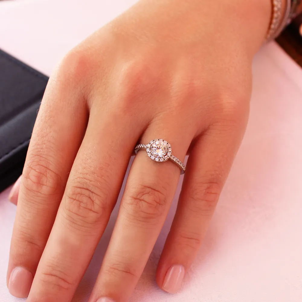 Posh Halo Ring sold by Tru Diamonds product image thumbnail 2