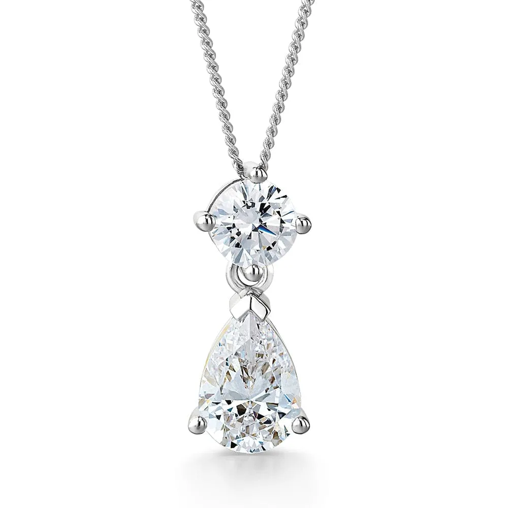 3.34 Carat Teardrop Pendant sold by Tru Diamonds product image thumbnail 3