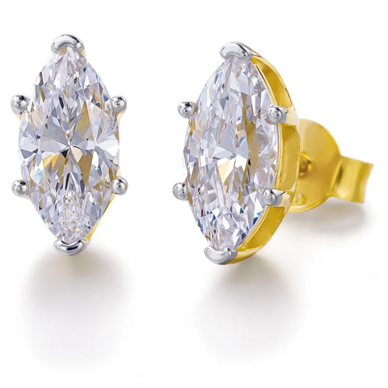 1.25 Carat Marquise Stud Earrings sold by Tru Diamonds