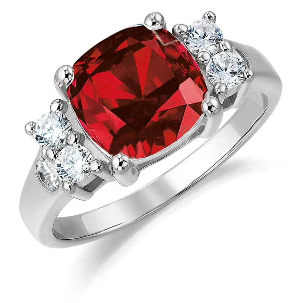 Tru Ruby Perfection Ring sold by Tru Diamonds product image thumbnail 4