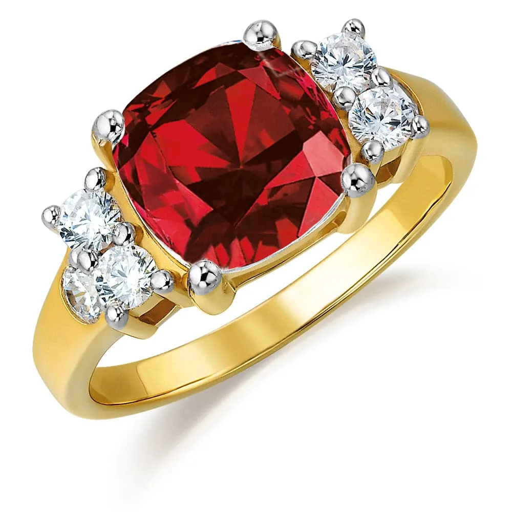 Tru Ruby Perfection Ring sold by Tru Diamonds