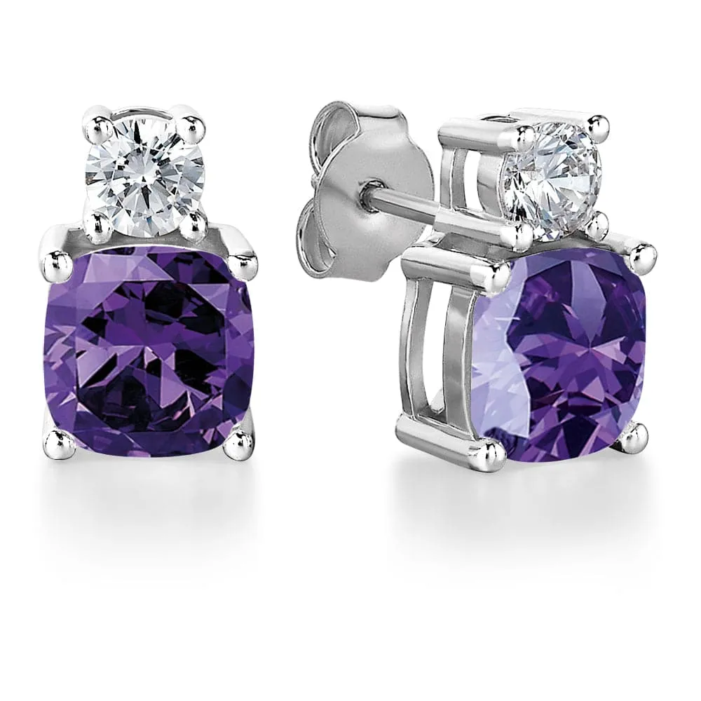Tru Amethyst Perfection Earrings sold by Tru Diamonds product image thumbnail 3