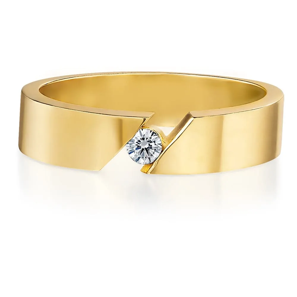 Modern Gents Wedding Band sold by Tru Diamonds product image thumbnail 3