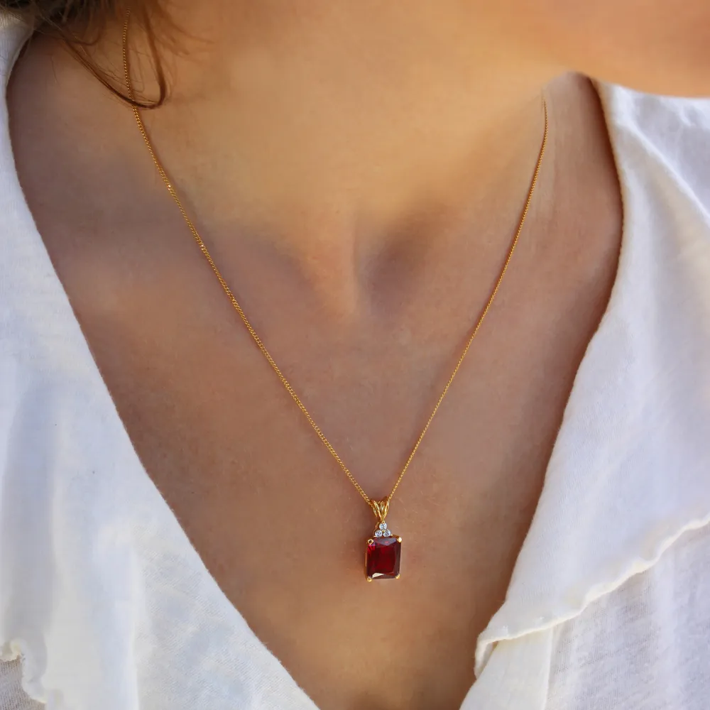 Ruby Inspiration Pendant sold by Tru Diamonds product image thumbnail 4