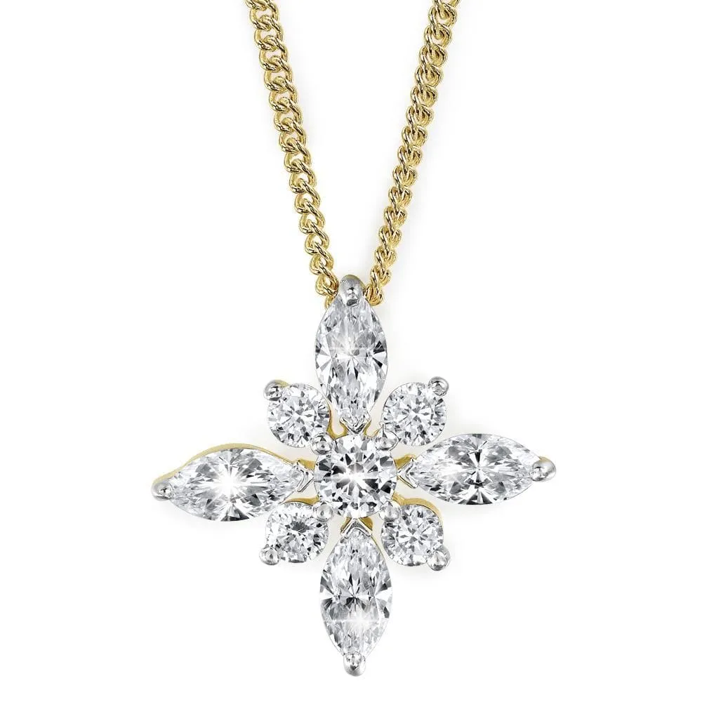 Floral Posy Pendant sold by Tru Diamonds