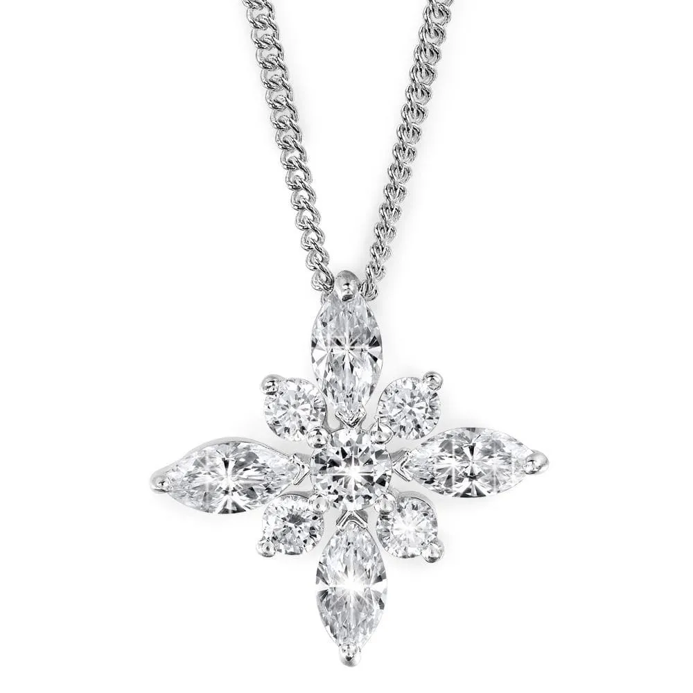 Floral Posy Pendant sold by Tru Diamonds product image thumbnail 2