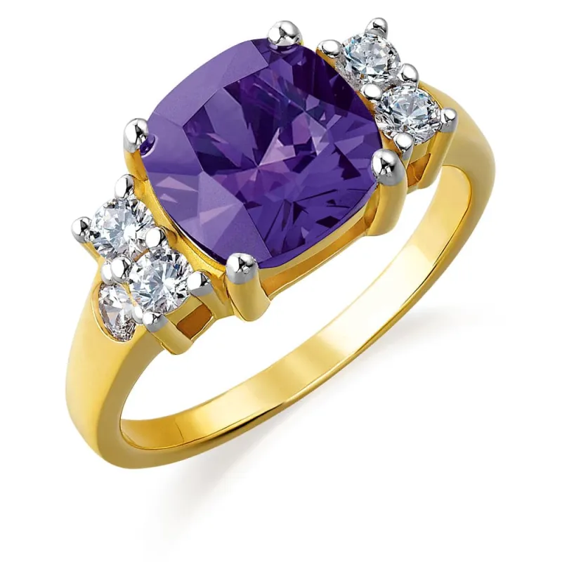Tru Amethyst Perfection Ring sold by Tru Diamonds