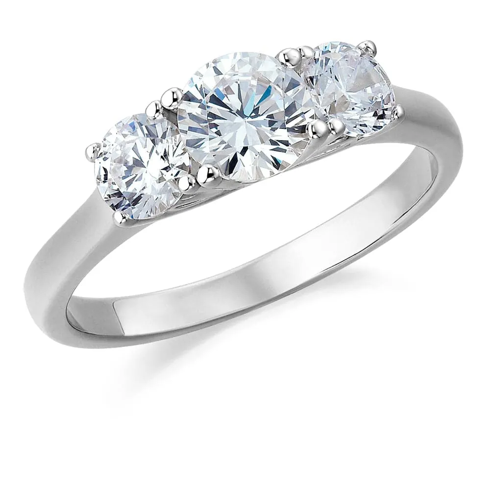 Tulip Trilogy Ring sold by Tru Diamonds product image thumbnail 4