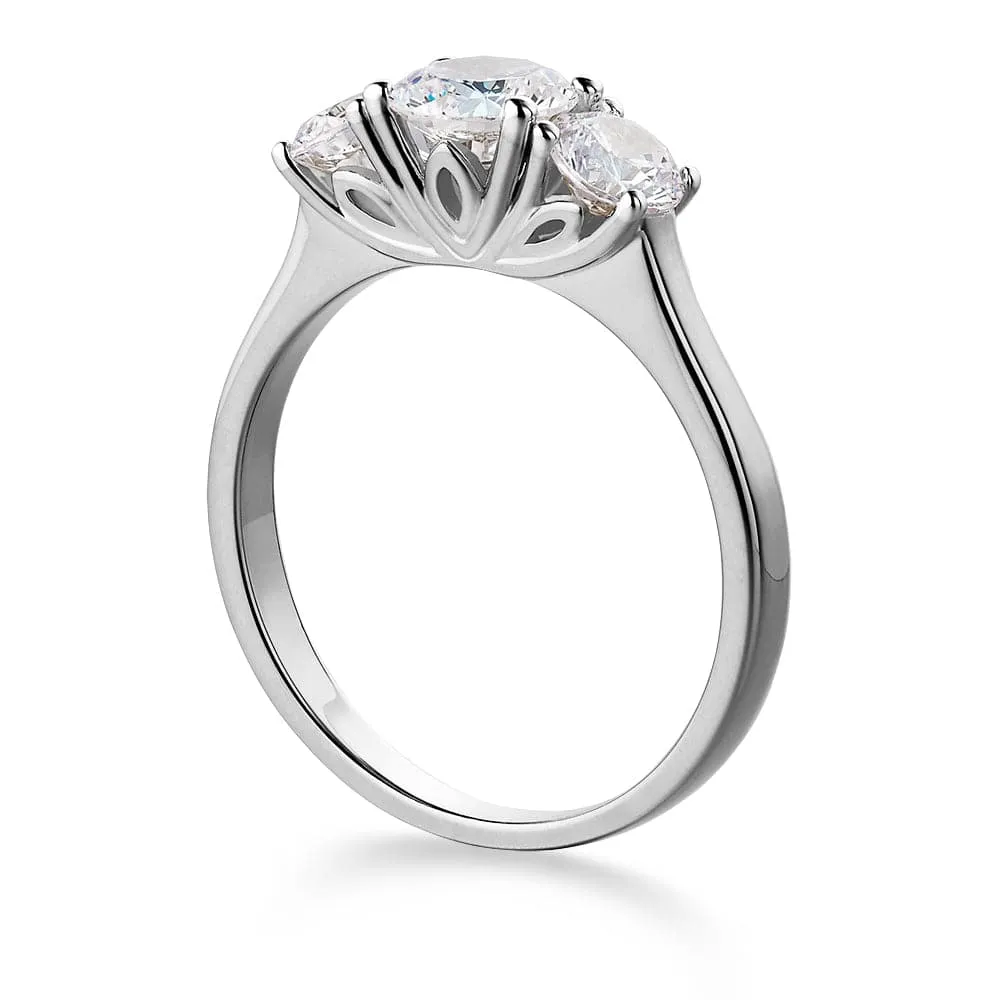 Tulip Trilogy Ring sold by Tru Diamonds product image thumbnail 5