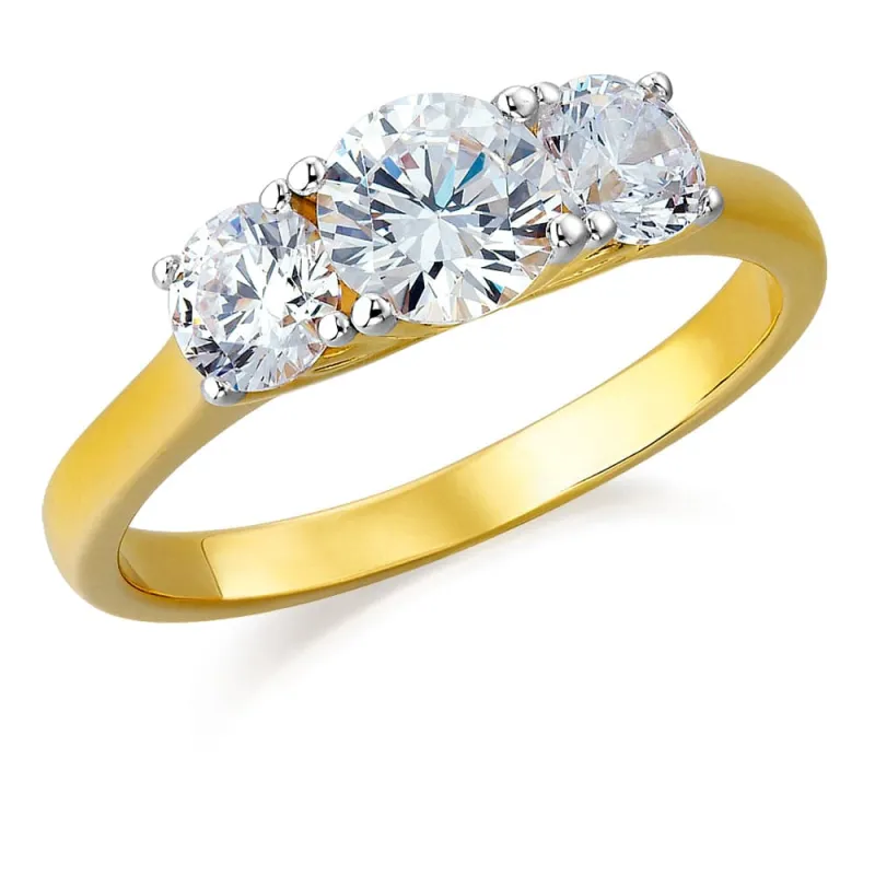 Tulip Trilogy Ring sold by Tru Diamonds