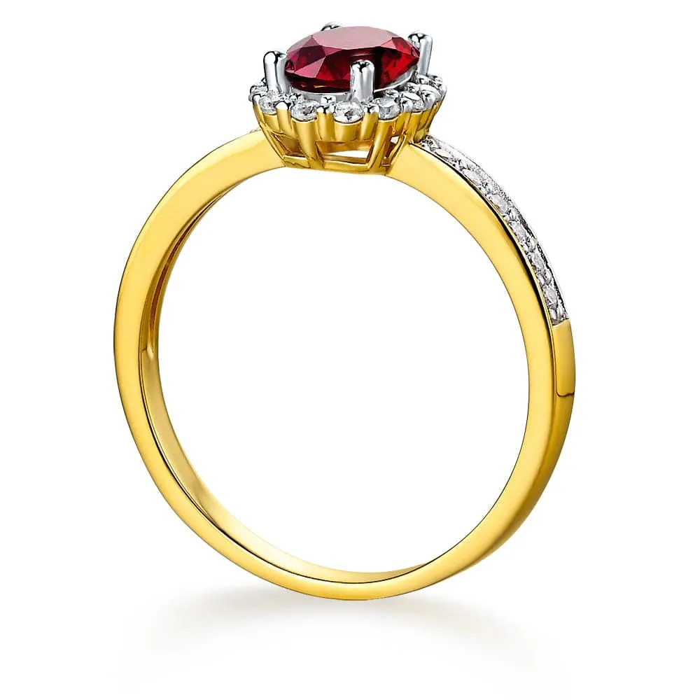 Tru Ruby Cincature Ring sold by Tru Diamonds product image thumbnail 3