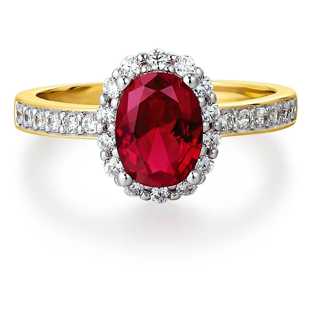 Tru Ruby Cincature Ring sold by Tru Diamonds product image thumbnail 4