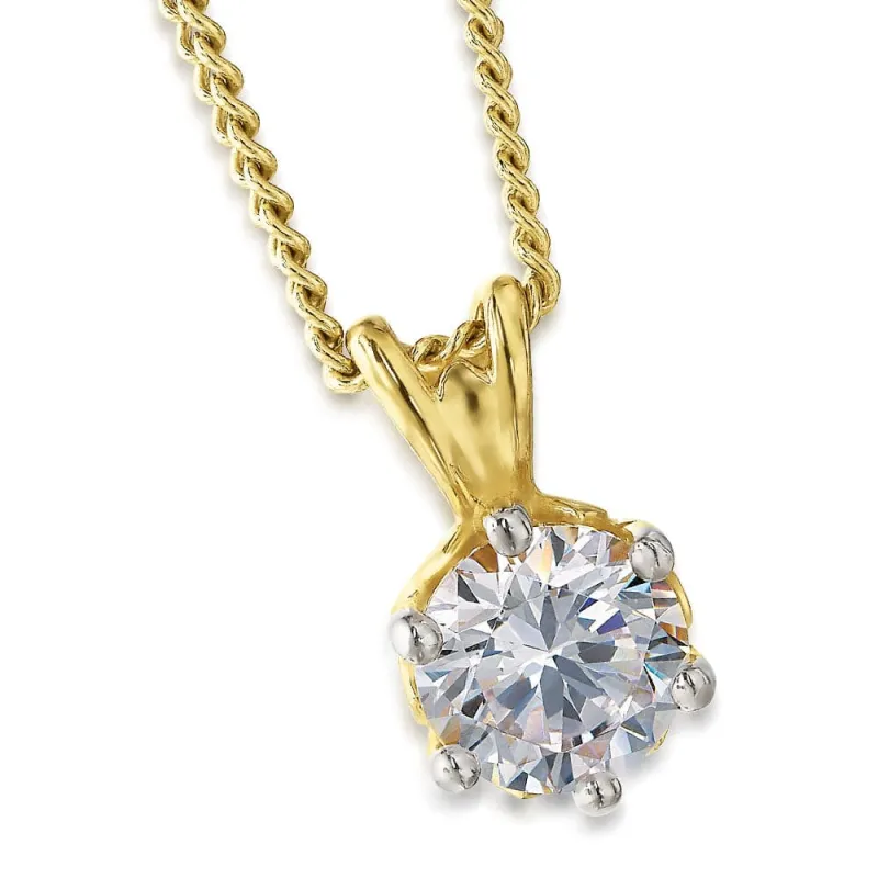 1 Carat Tulip Pendant sold by Tru Diamonds