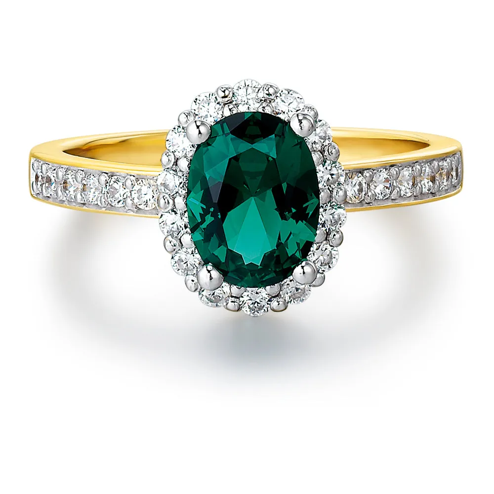 Tru Emerald Cincature Ring Set sold by Tru Diamonds product image thumbnail 4