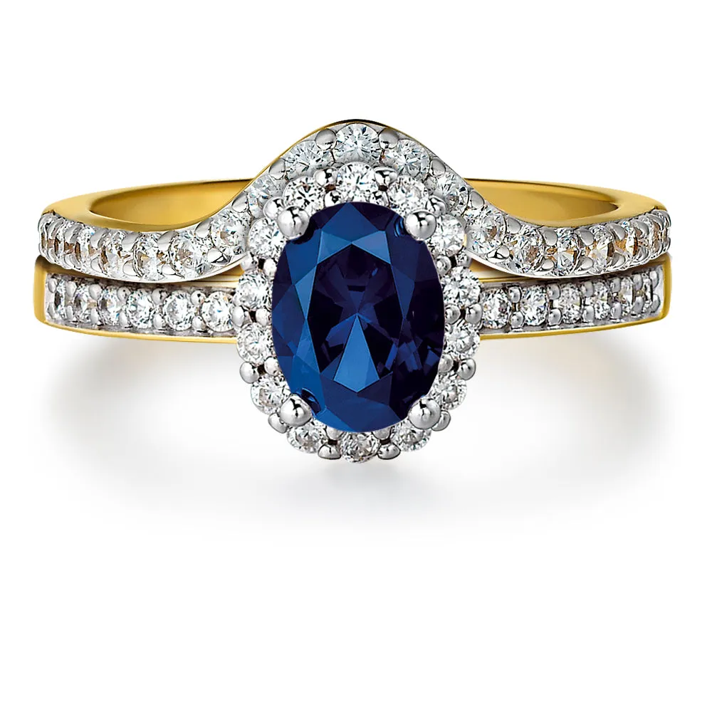 Tru Sapphire Cincature Ring Set sold by Tru Diamonds