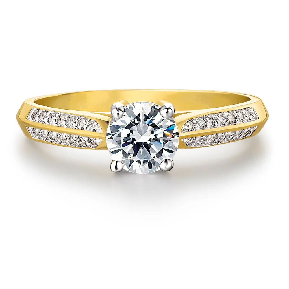 1.20 Carat Petite Accolade Ring sold by Tru Diamonds product image thumbnail 4