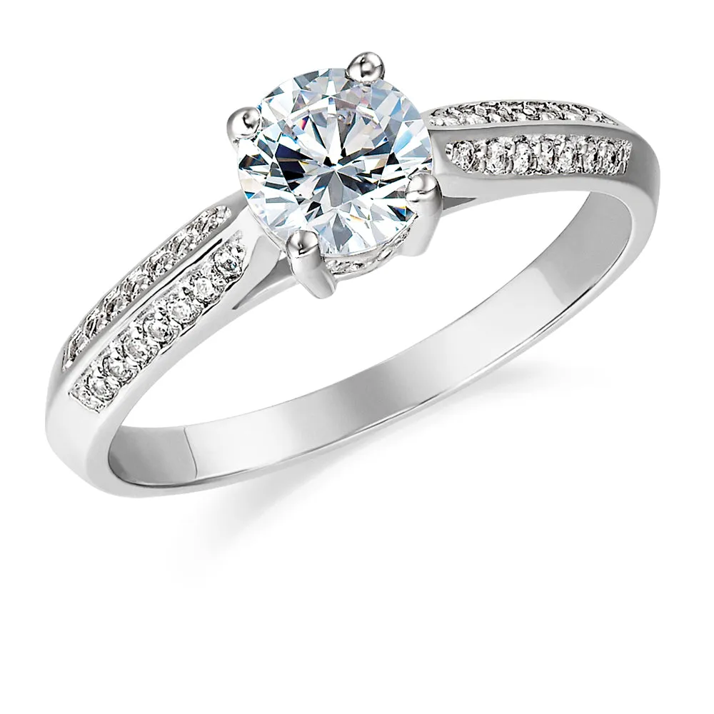 1.20 Carat Petite Accolade Ring sold by Tru Diamonds product image thumbnail 5