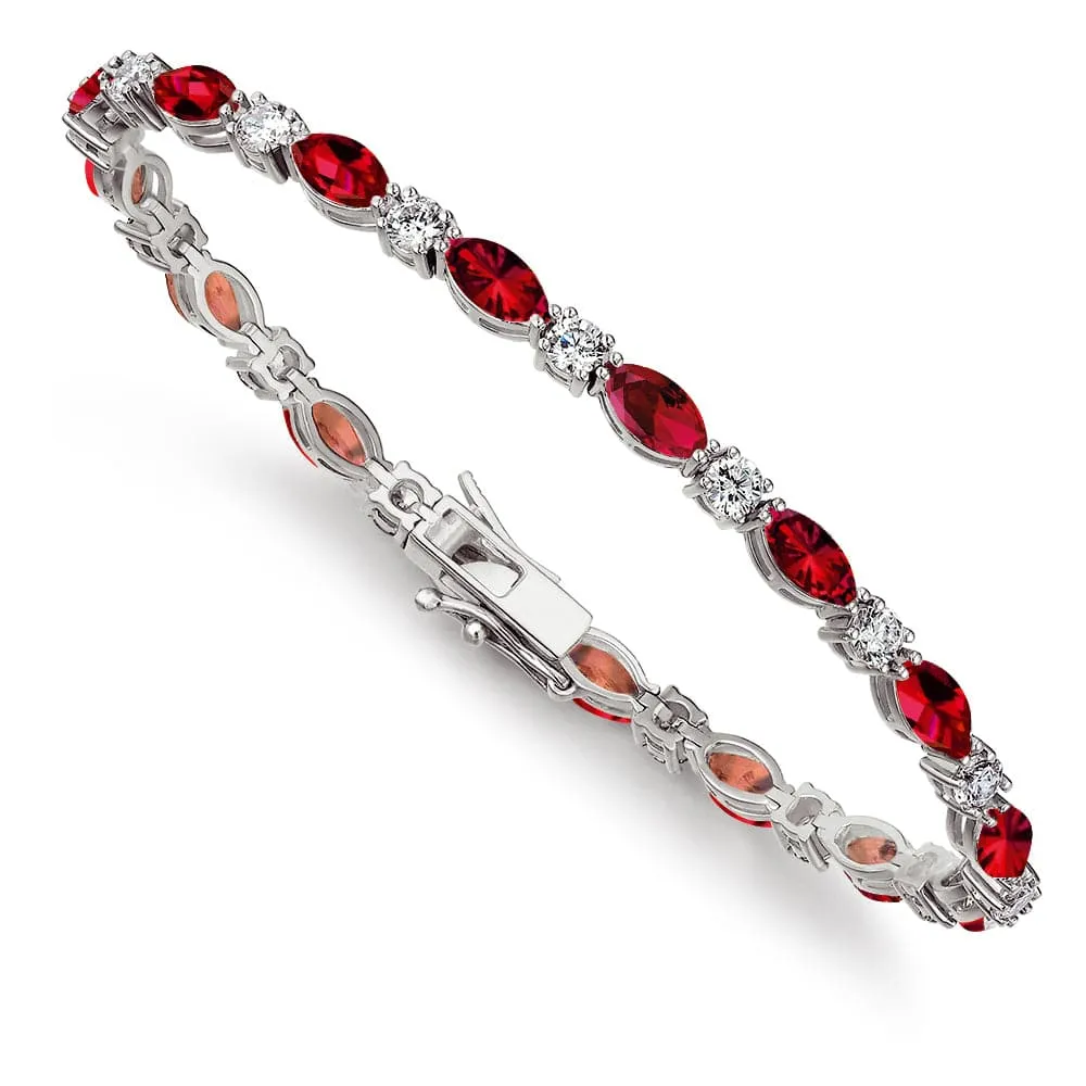 Tru Ruby Cascade Bracelet sold by Tru Diamonds product image thumbnail 3