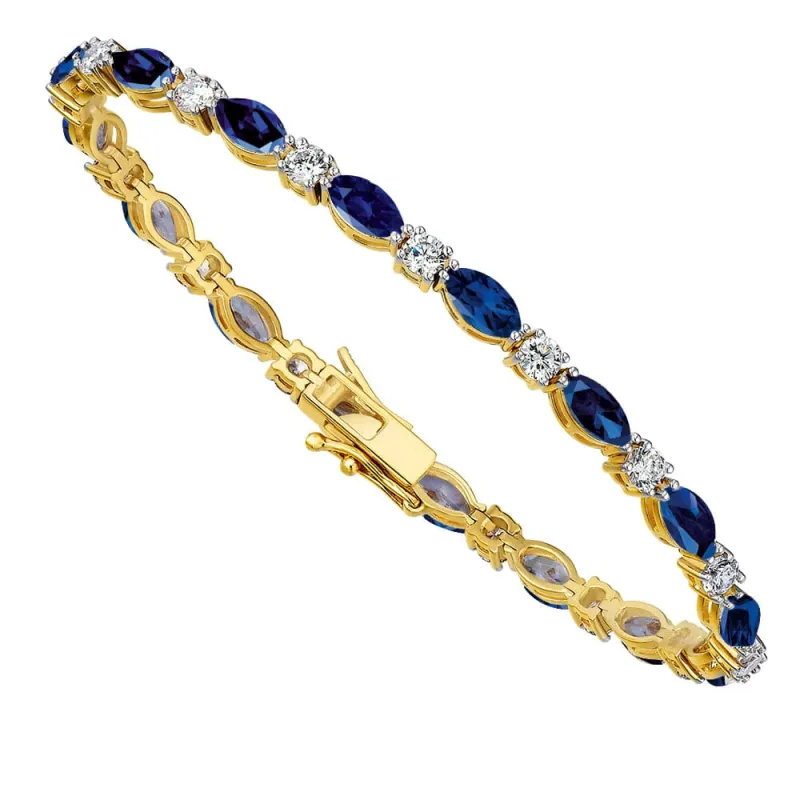 Tru Sapphire Cascade Bracelet sold by Tru Diamonds