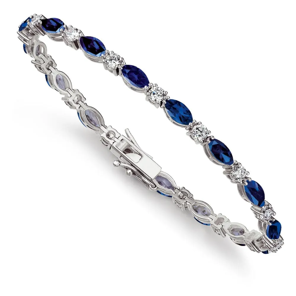 Tru Sapphire Cascade Bracelet sold by Tru Diamonds product image thumbnail 3