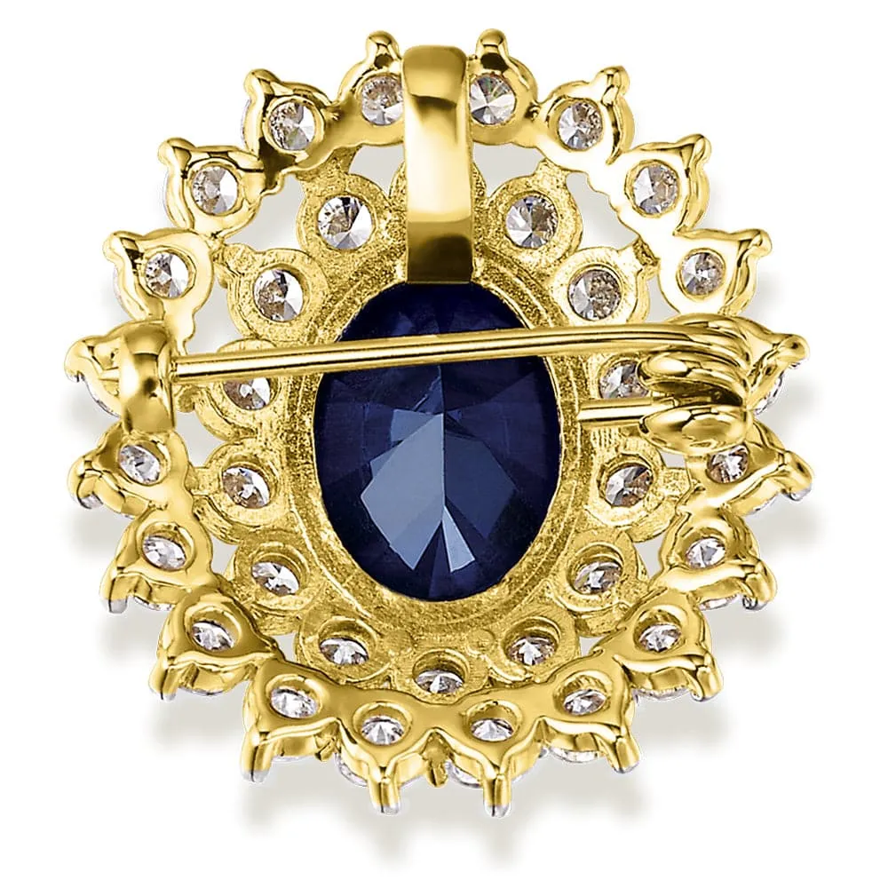 Diana’s Royal Brooch sold by Tru Diamonds product image thumbnail 2
