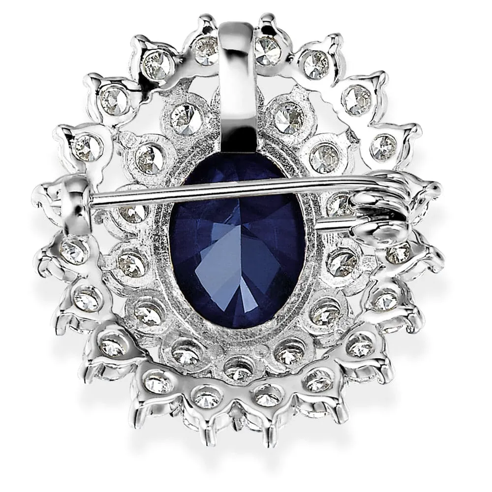 Diana’s Royal Brooch sold by Tru Diamonds product image thumbnail 4