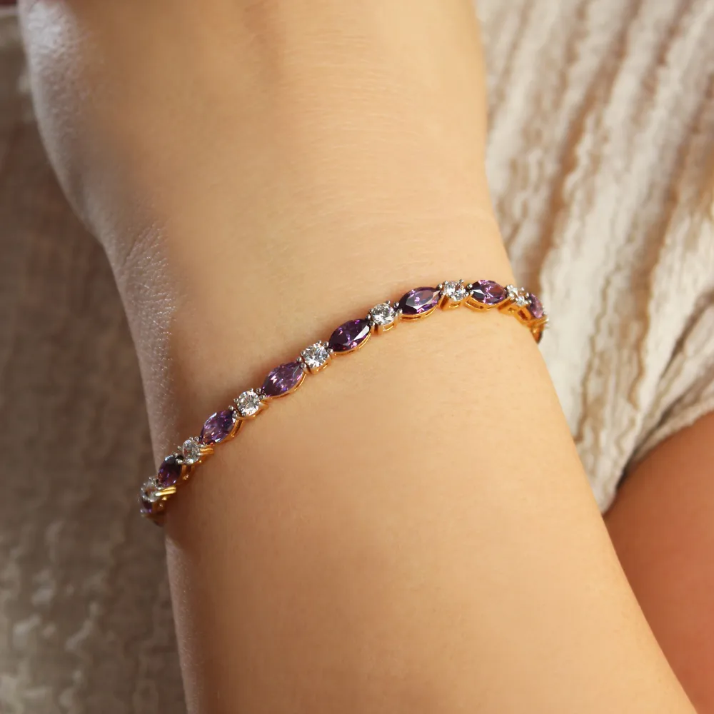 The Royal Cascade Bracelet sold by Tru Diamonds product image thumbnail 5