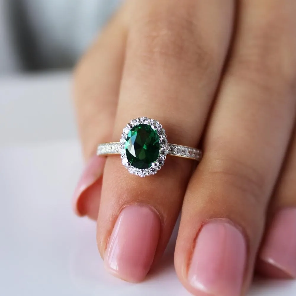 Tru Emerald Cincature Ring sold by Tru Diamonds product image thumbnail 2