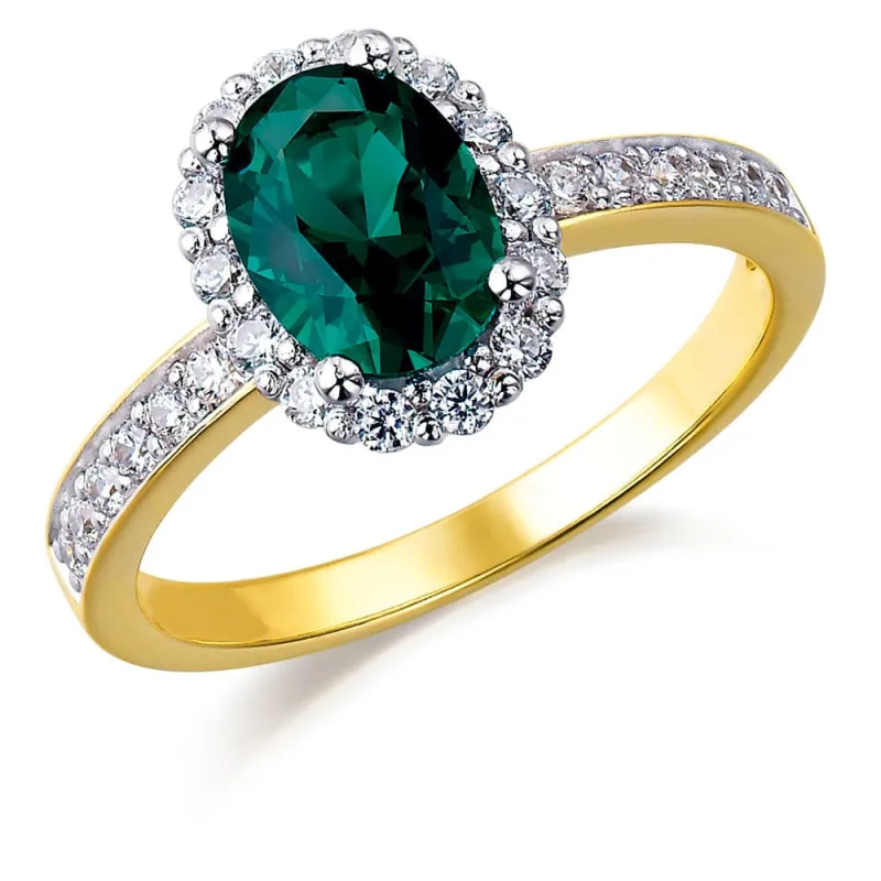 Tru Emerald Cincature Ring sold by Tru Diamonds