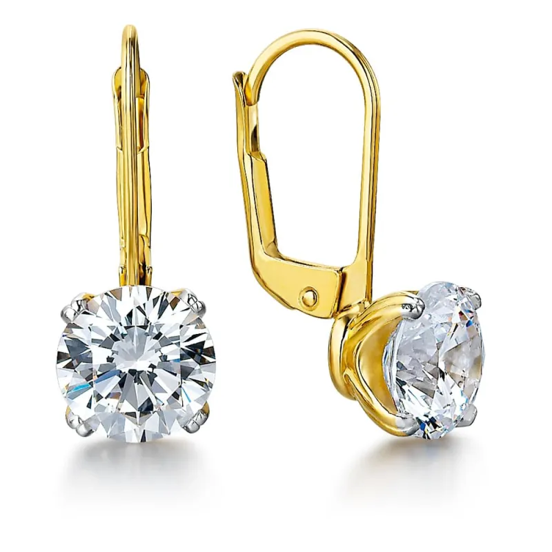 2 Carat Drop of Elegance Earrings sold by Tru Diamonds