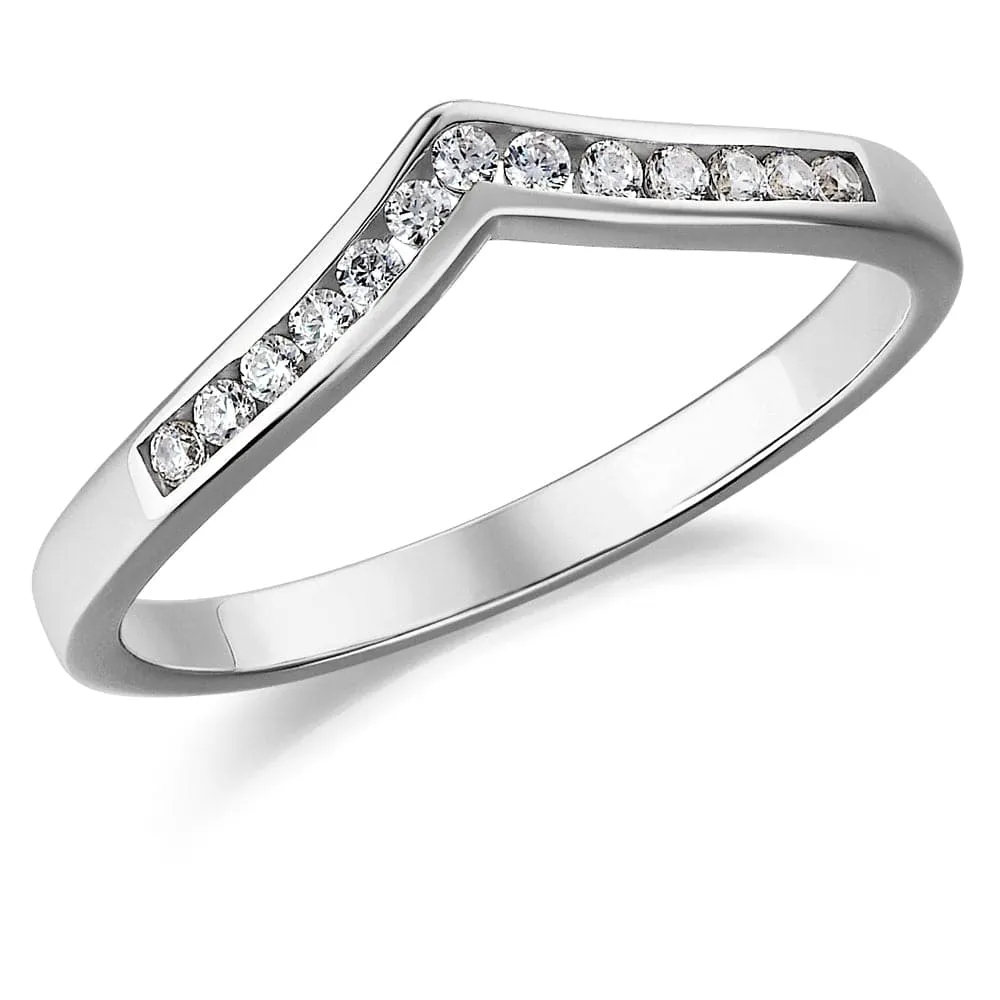 Channel Wishbone Band sold by Tru Diamonds product image thumbnail 4
