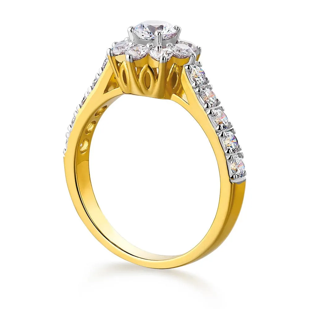 Tulip Cluster Ring sold by Tru Diamonds product image thumbnail 2