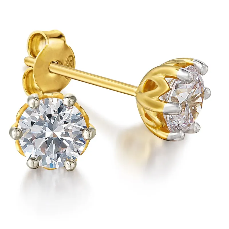 0.50 Carat Tulip Stud Earrings sold by Tru Diamonds