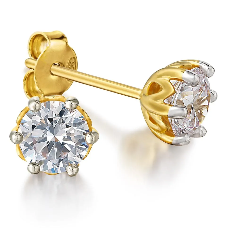 0.50 Carat Tulip Stud Earrings sold by Tru Diamonds
