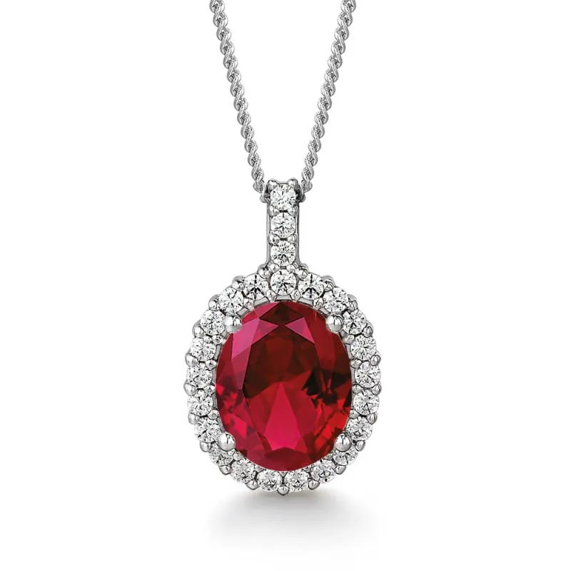 Tru Ruby Cincature Pendant sold by Tru Diamonds