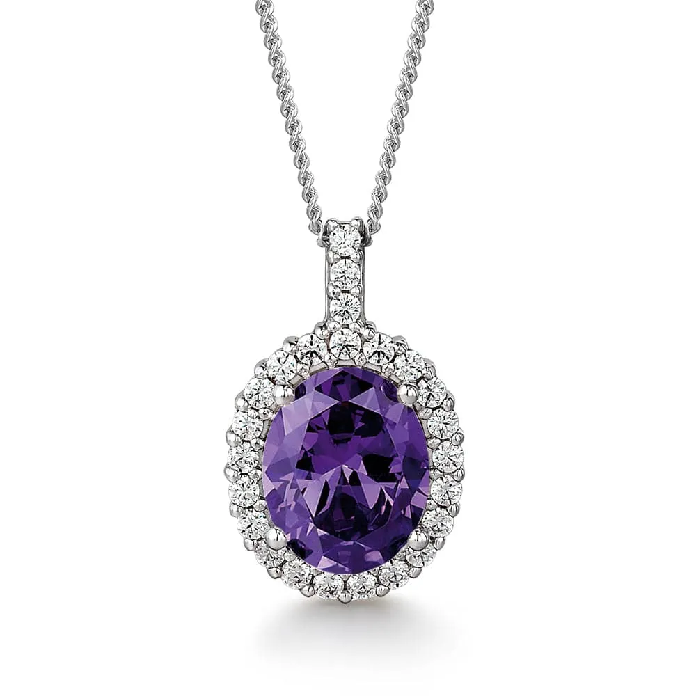 Tru Amethyst Cincature Pendant sold by Tru Diamonds