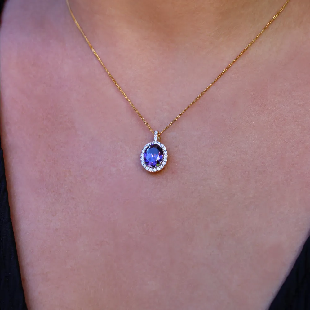 Tru Amethyst Cincature Pendant sold by Tru Diamonds product image thumbnail 2