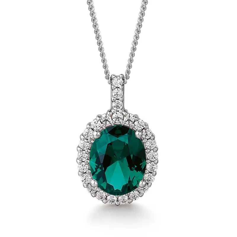 Tru Emerald Cincature Pendant sold by Tru Diamonds