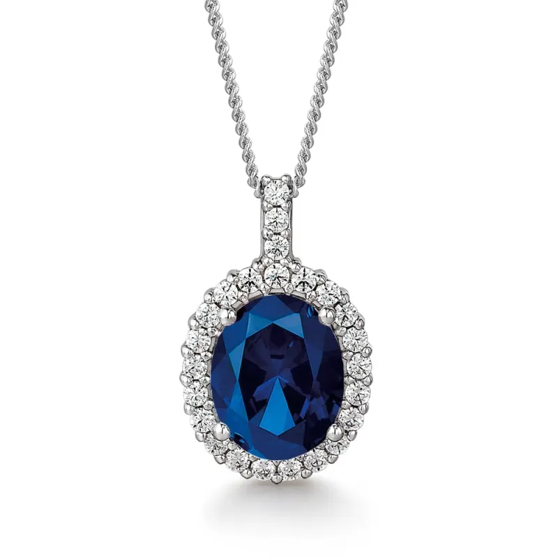 Tru Sapphire Cincature Pendant sold by Tru Diamonds